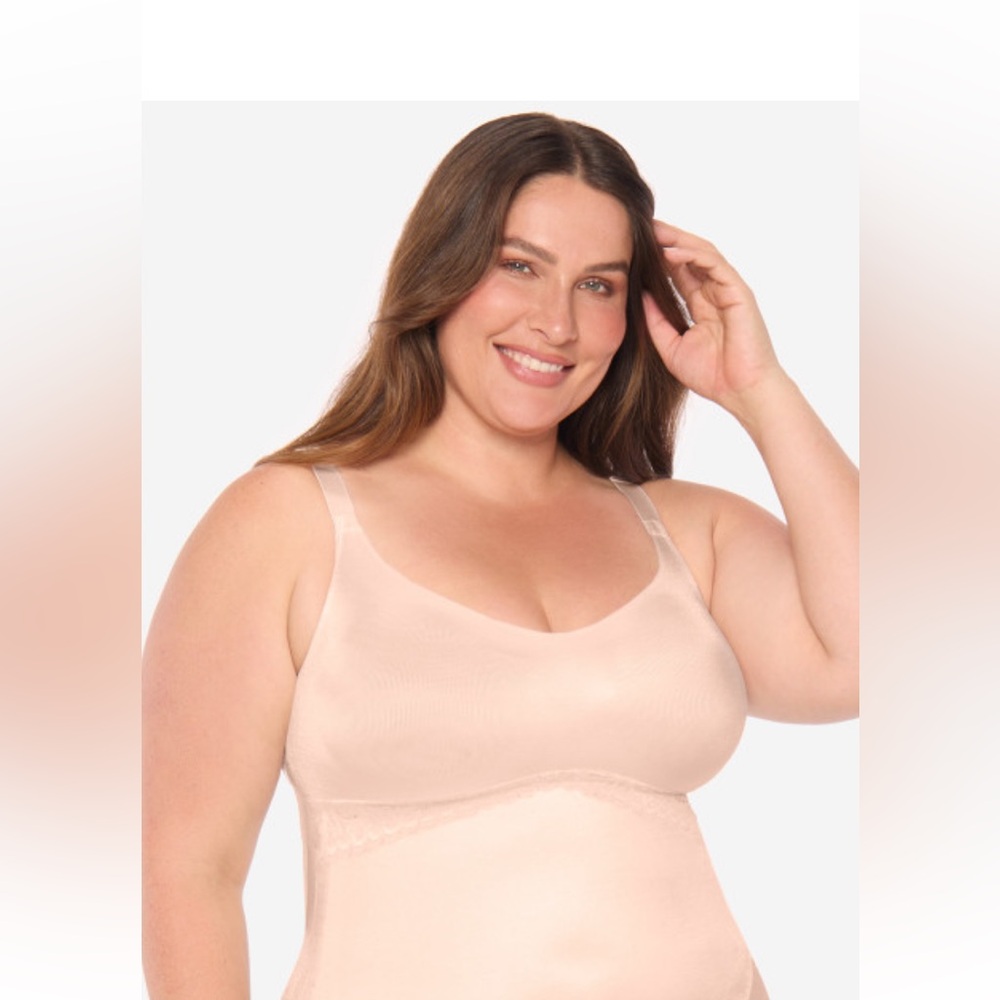 New Ruby Ribbon Lace Cami Shapewear with petals.